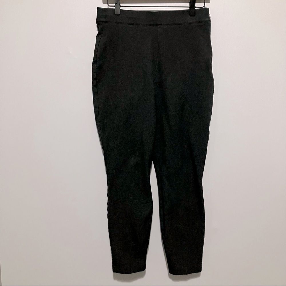 GAP Slacks Women Size 10 Grey Side Zip Ankle
